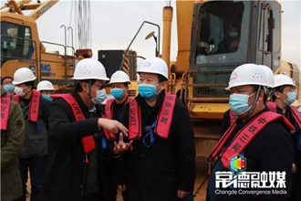 曹立軍調(diào)研督導重點工程復工情況：加強防控指導 推進有序復工
