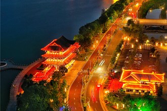 柳葉湖夜色