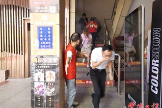 消防安全進商圈 為游客撐起“平安傘”