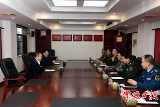 周振宇到市人大常委會、市政協(xié)、常德軍分區(qū)機(jī)關(guān)走訪： 聚力工作中心 服務(wù)發(fā)展大局