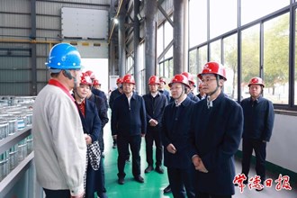 曹志強周振宇新春走訪調研園區(qū)企業(yè)