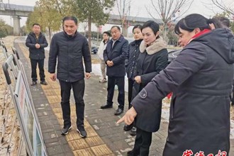 市領導督導鐵路沿線環(huán)境綜合整治工作 將鐵路沿線打造成美麗常德示范帶