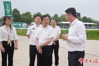 市領(lǐng)導(dǎo)調(diào)研常德經(jīng)開區(qū)、柳葉湖旅游度假區(qū)政法工作