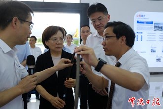 謝建輝率省新能源產(chǎn)業(yè)鏈調(diào)研組來(lái)常調(diào)研