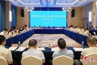 粵港澳大灣區(qū)企業(yè)家來常德考察座談會舉行