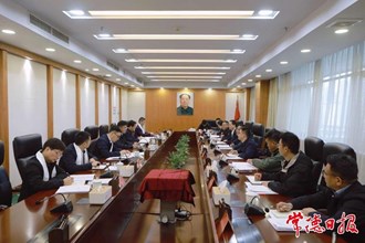 西藏隆子縣黨政代表團(tuán)來常學(xué)習(xí)考察 羅毅君主持座談