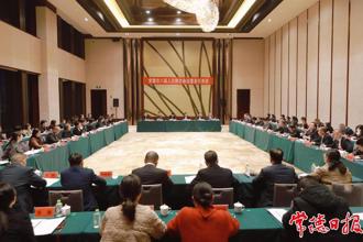 羅毅君參加常德市八屆人大四次會議澧縣代表團審議