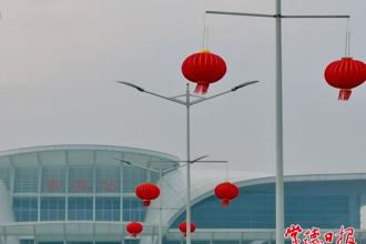 【社會】燈籠掛，年味濃！常德站喜慶迎新春