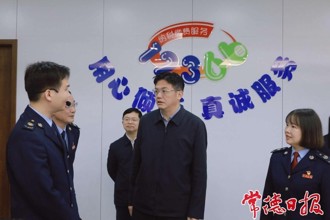 羅毅君在國家稅務總局常德市稅務局調研