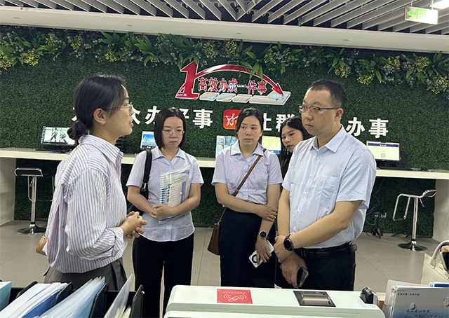 成都彭州市行政審批局來漢壽縣調(diào)研