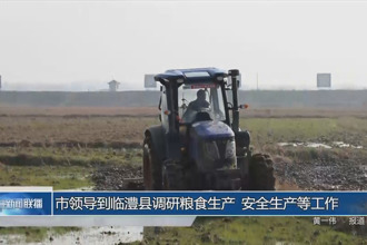 市領(lǐng)導(dǎo)到臨澧縣調(diào)研糧食生產(chǎn)、安全生產(chǎn)等工作