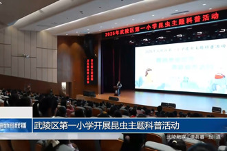 武陵區(qū)第一小學開展昆蟲主題科普活動