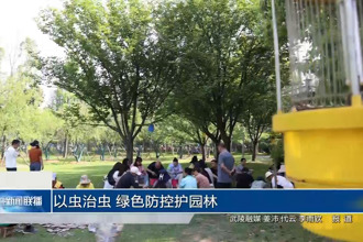 以蟲治蟲 綠色防控護(hù)園林