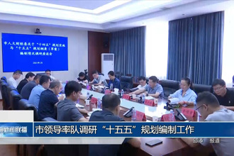 市領(lǐng)導(dǎo)率隊(duì)調(diào)研“十五五”規(guī)劃編制工作